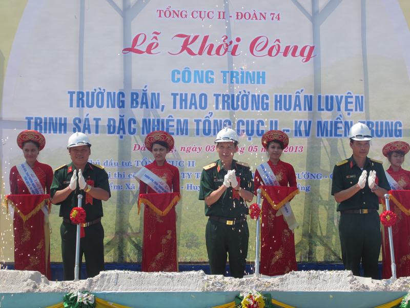 Lễ khởi công Đoàn 74