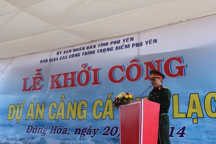 Khởi công cảng cá Phú Lạc